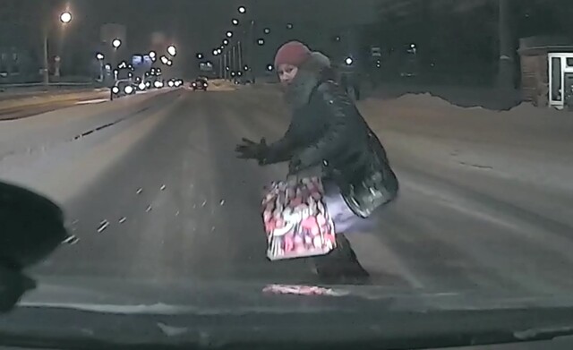 В Архангельске женщина сбила пешехода и утверждала, что не виновата