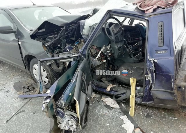 Пассажир «Шевроле» погиб в ДТП на трассе Самара — Оренбург 