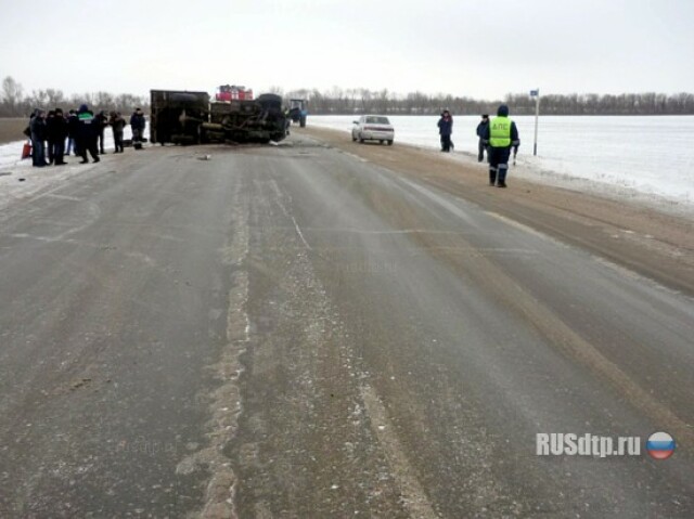 ГАЗ протаранил на встречке ВАЗ 