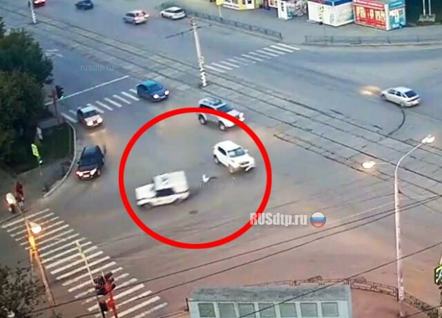 ДТП в Ачинске с участием автомобиля полиции