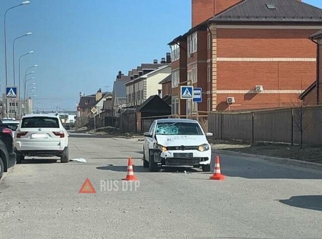 Volkswagen Polo сбил ребенка на пешеходном переходе в Ульяновске 