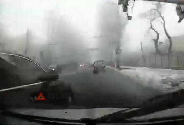 Водитель скрылся после ДТП в Донецке