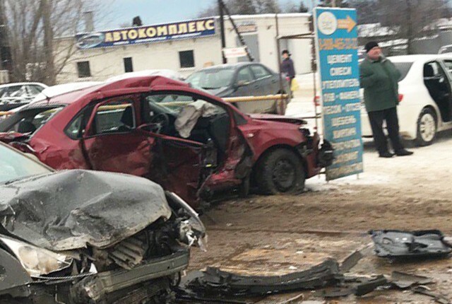Момент смертельного ДТП на автодороге Тамбов — Котовск попал на видео 