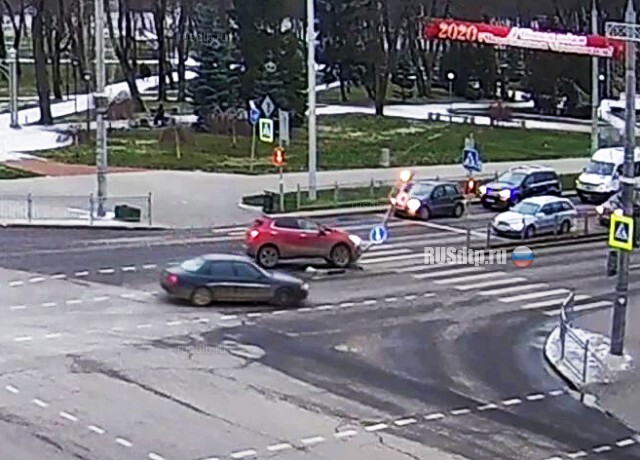 Не заметил дорожный знак 