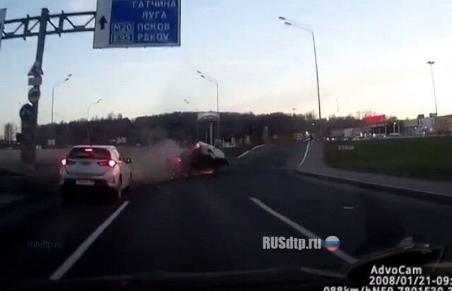 Авария на Пулковском шоссе 