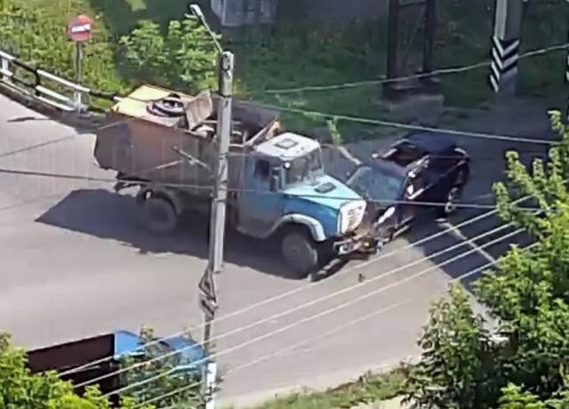ДТП на переезде