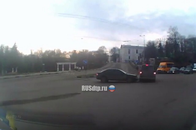 Столкнулись