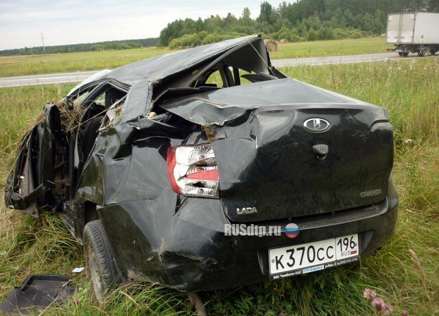 В Свердловской области в ДТП погиб водитель без прав 