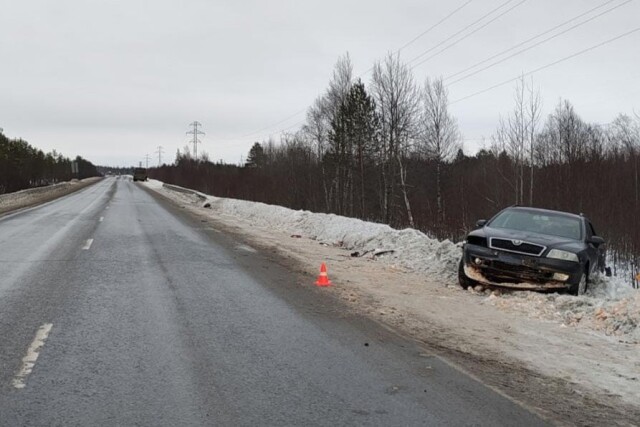 Пункт назначения в Архангельской области. Водитель погиб после того, как попал в небольшую аварию 
