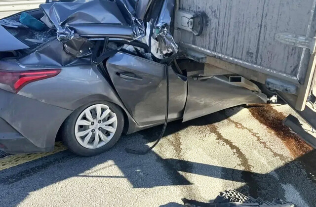 «Погибли все»: Hyundai Solaris столкнулся с грузовиком на трассе М-12 в Татарстане 