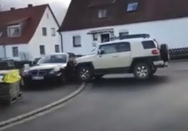 Наказание за парковку на тротуаре в Германии
