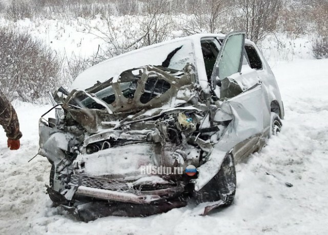 Водитель «Тойоты» погиб в массовом ДТП на трассе «Иртыш» 