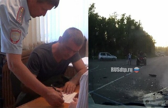 Иркутские полицейские нашли водителя квадроцикла, устроившего крупное ДТП