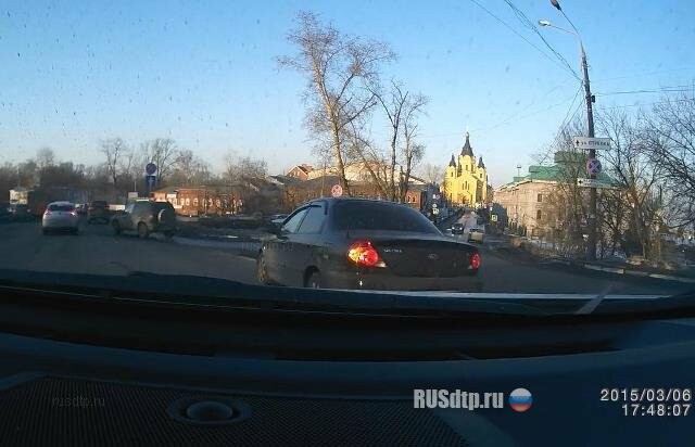 ДТП на перекрестке в Нижнем Новгороде