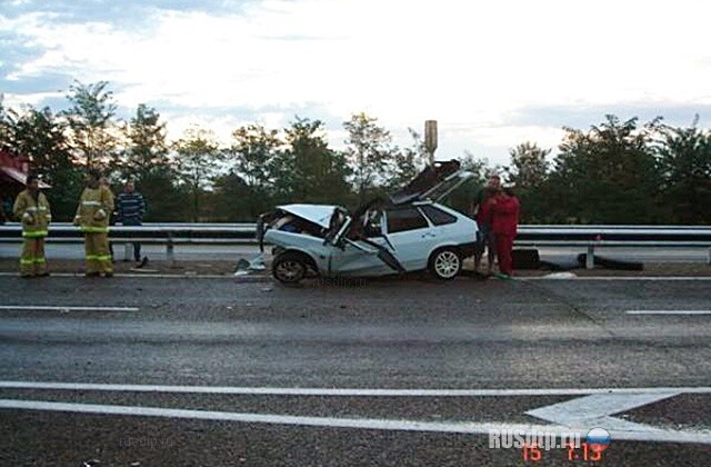 ДТП на автодороге Краснодар – Ейск 