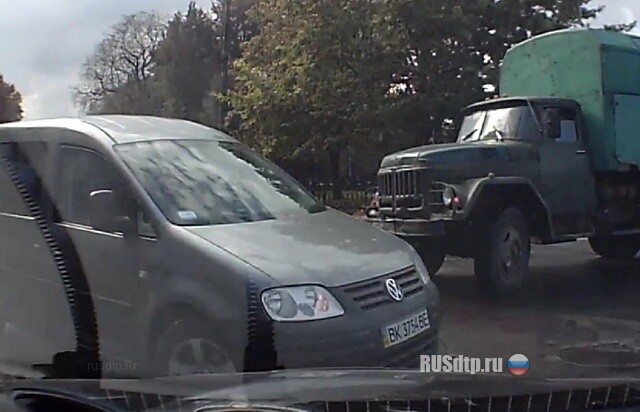 Авария Ровно в центре города 