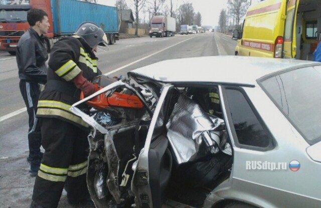 Водитель легковой в коме 