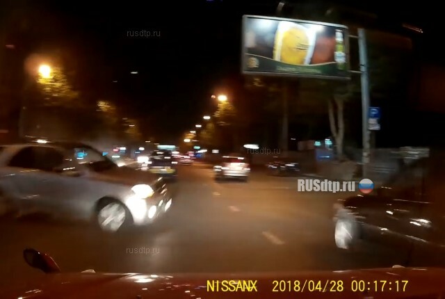 Авария в Тбилиси