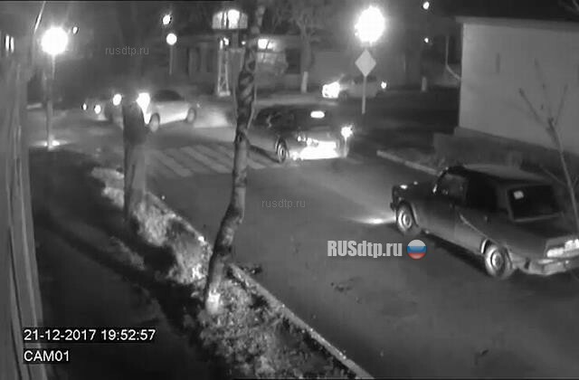 Авария на перекрестке в Лабинске