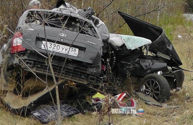 В Братске в крупном ДТП погибли 5 человек (фото, видео) 