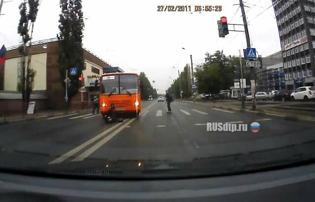 В Нижнем Новгороде автобус сбил пешехода