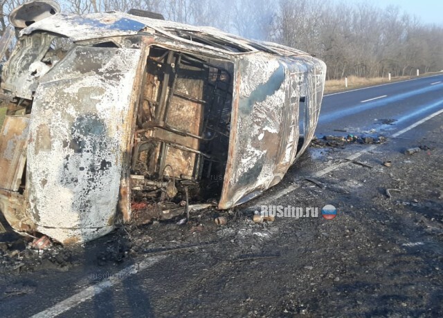 Видео погони со стрельбой и огненное ДТП в Краснодарском крае 