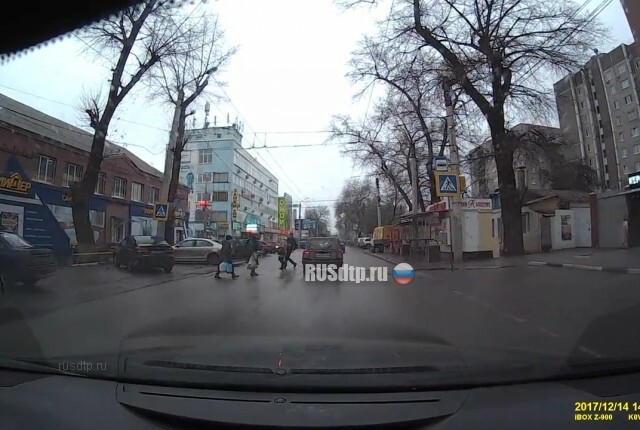Наезд на пешехода в Воронеже