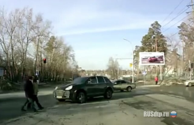 Слепой на Porsche 