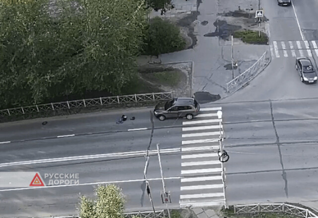 Автомобиль сбил женщину на пешеходном переходе в Северодвинске