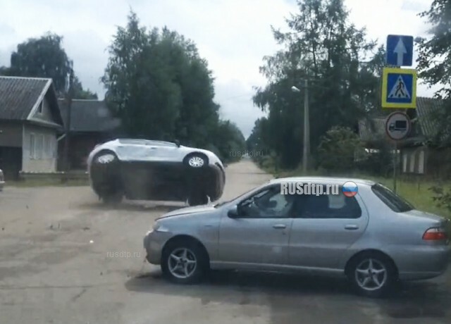 ДТП с переворотом в Боровичах