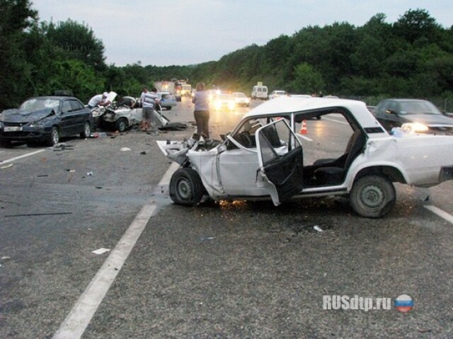 Авария на трассе Джубга – Сочи 
