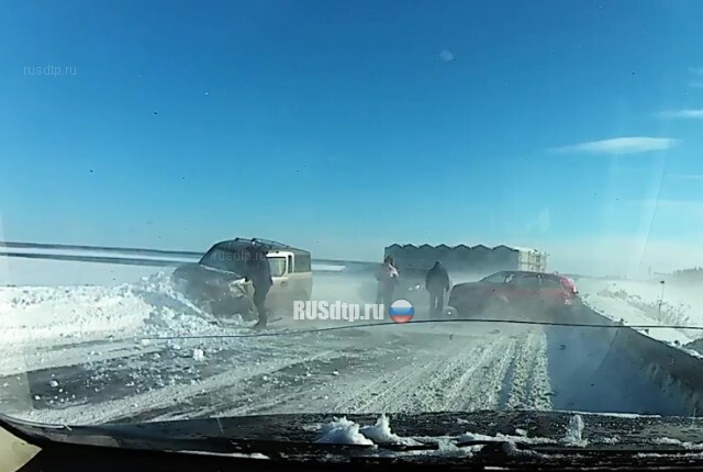 Зимняя авария в Рыбинске