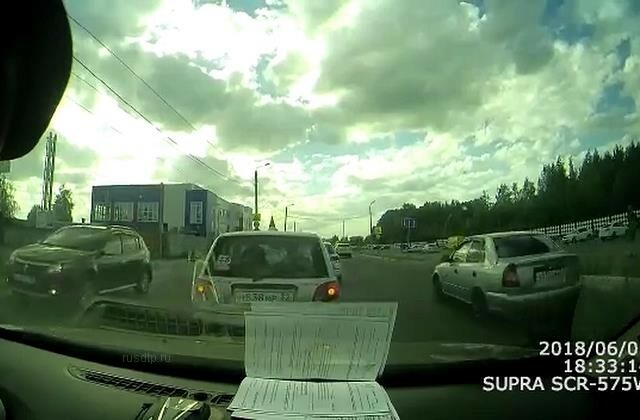 В Брянске водитель «Матиза» скрылся с места ДТП