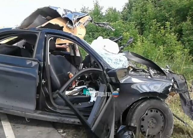 Водитель «Шкоды» погиб в ДТП с автобусом под Калининградом 