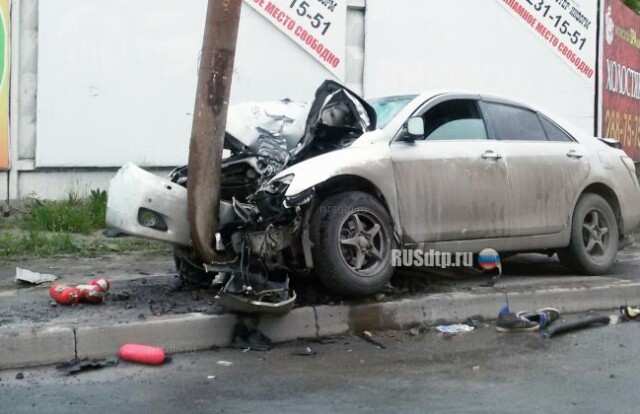 Водитель автомобиля \»Toyota Camry\» погиб в ДТП в Красноярске 