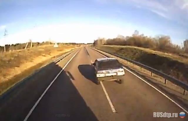 Тот случай когда отбойник помог 