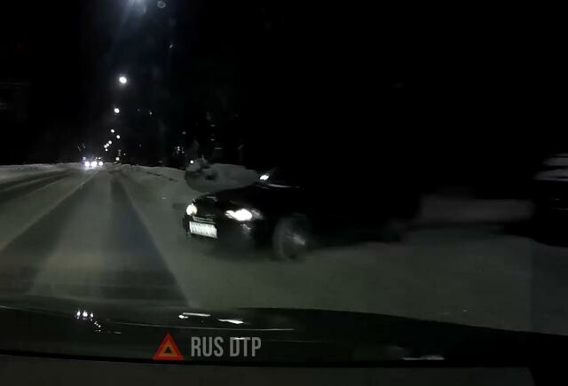ДТП в Вологде на ночной дороге