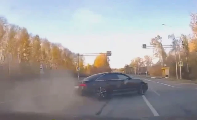 Видеорегистратор запечатлел момент ДТП в Чувашии, в результате которого погибли четверо студентов
