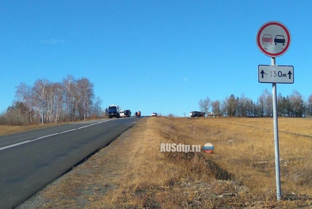 В Башкирии водитель «Газели» выполнял запрещенный обгон и совершил смертельное ДТП 