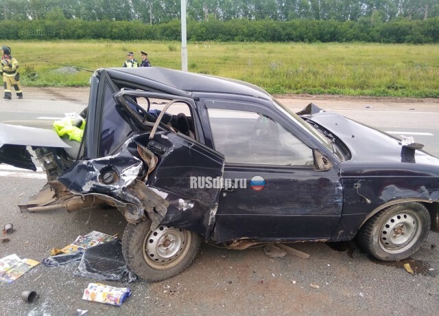 Массовое ДТП произошло на трассе М-5 в Башкирии 
