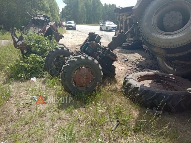 Девушка-трактористка погибла в ДТП в Рязанской области 