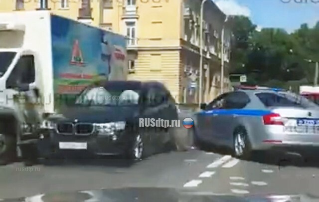 Неудачная полицейская погоня в Санкт-Петербурге