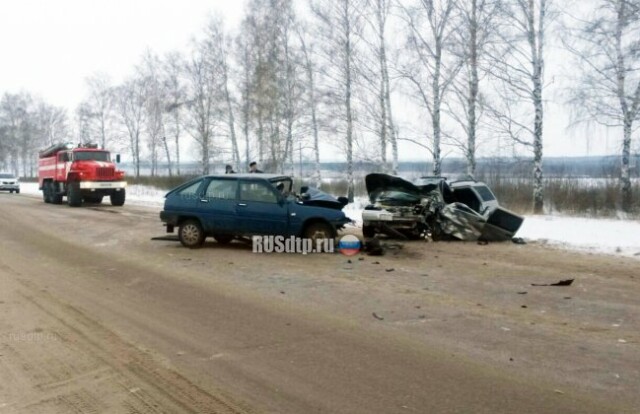 Оба водителя погибли при столкновении автомобилей в Башкирии 