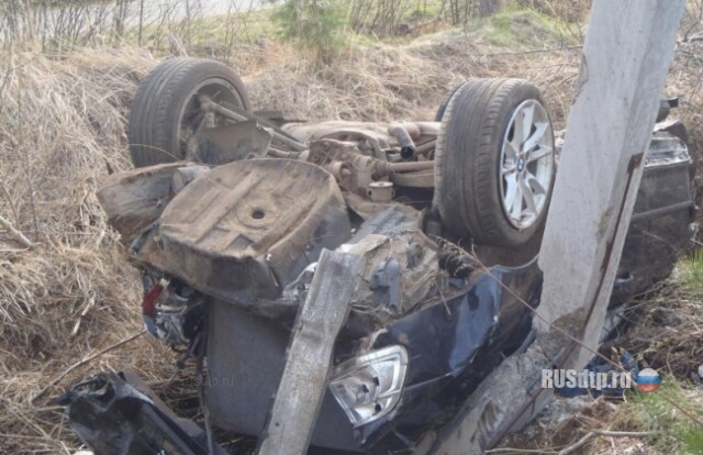 Молодёжь разбилась на BMW 