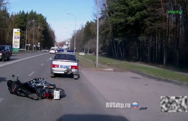 Неудачно влетел 