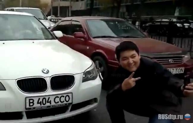 Забавный пешеход 