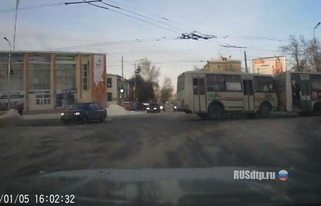 Небольшое дтп в Кургане 