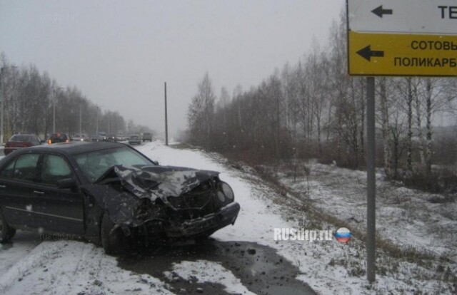 Пьяный устроил аварию 
