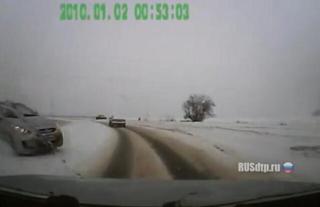 Внезапно со встречки 