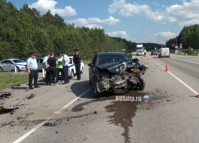 Водитель «Мазды» погиб в ДТП на Тюменском тракте 